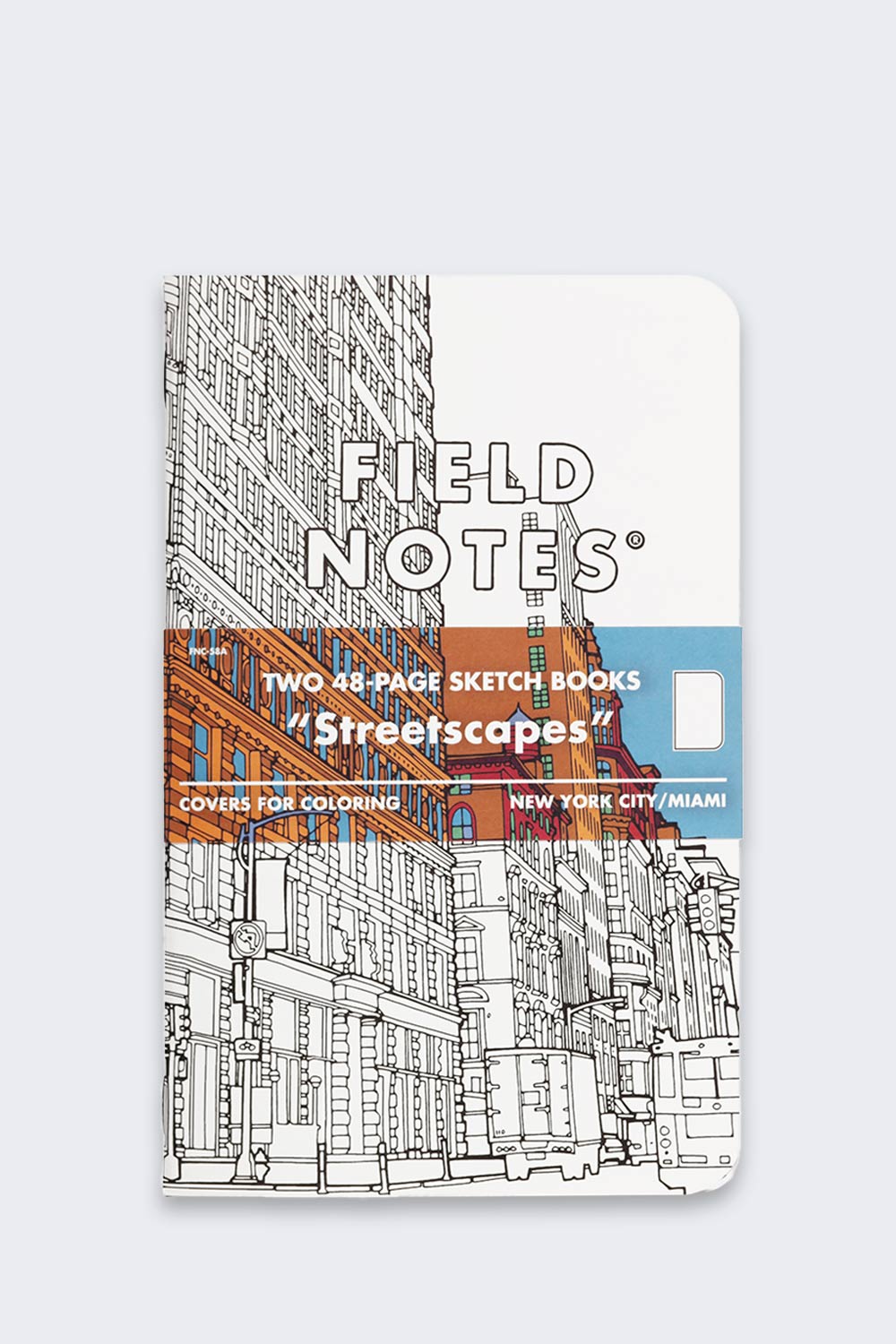 Szkicownik Field Notes Streetscapes: New York + Miami - 2 Pack