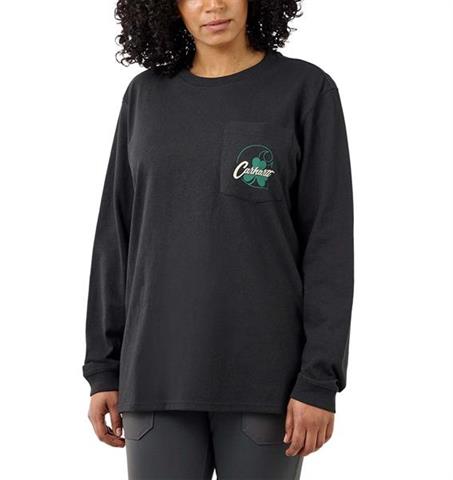 Koszulka Carhartt Shamrock Pocket Graphic Long Sleeve