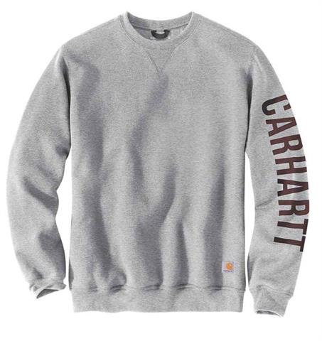 Bluza Carhartt Midweight Crewneck Logo Sleeve