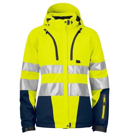 Damska Kurtka Odblaskowa ProJob 6424 Padded Jacket EN ISO 20471 Class 3