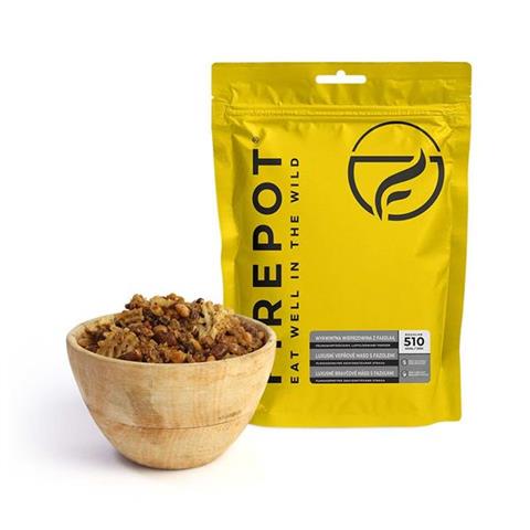 Posiłek liofilizowany Firepot (510 kcal) Wykwintna wieprzowina z fasolką 135 g