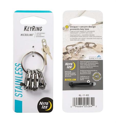 Kółko do kluczy Nite Ize KeyRing Microlink