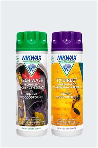 Zestaw Nikwax Tech Wash® / Nikwax TX. Direct Wash-In 2*300 ML