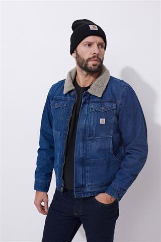 Kurtka Jeansowa Carhartt Denim Sherpa