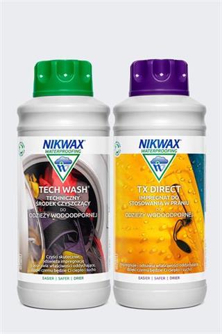 Zestaw Nikwax Tech Wash® / Nikwax TX. Direct Wash-In 2*1 L