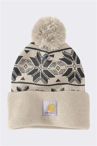 Czapka Carhartt Knit Pom Jacquard Beanie