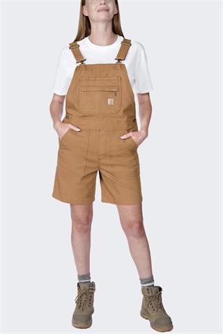 Krótkie Ogrodniczki Carhartt Rugged Flex® Canvas Shortall