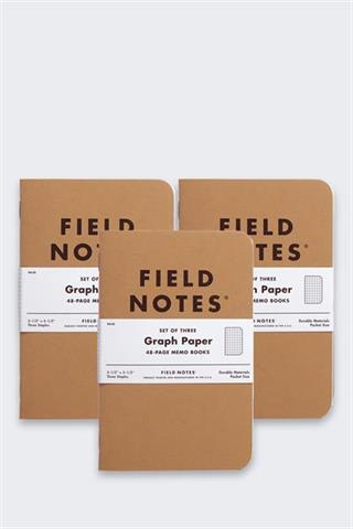 Notes Field Notes Original Kraft - Kratka - 3 Pack