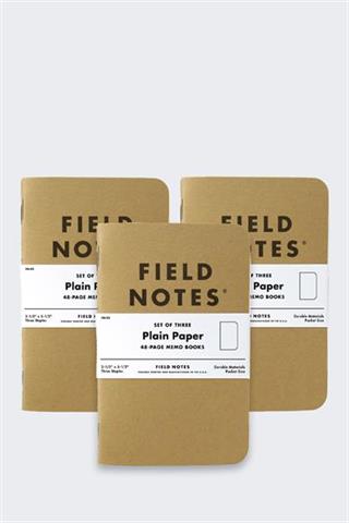 Notes Field Notes Original Kraft - Gładki - 3 Pack