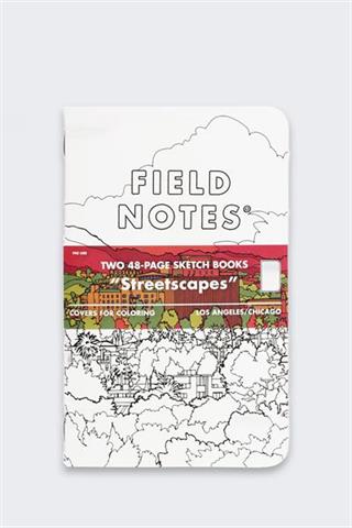 Szkicownik Field Notes Streetscapes: Los Angeles + Chicago - 2 Pack