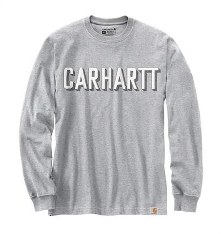 Koszulka Carhartt Heavyweight Long Sleeve Logo Graphic T-Shirt