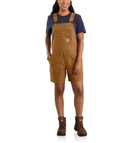 Krótkie ogrodniczki Carhartt Rugged Flex® Canvas Shortall