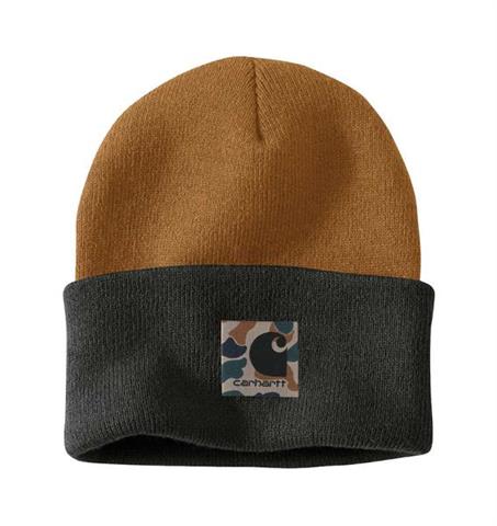 Czapka Carhartt Knit Camo Patch Beanie